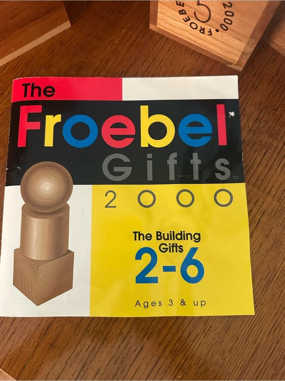 Froebel Gifts 2000 Wooden Building Set (2–6) - Natural Wood, Non smoking home
